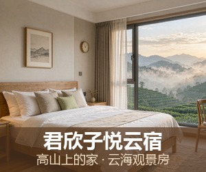君欣子悦云宿 · 右下角标