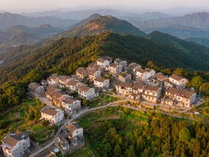 白交祠村：高山上的一抹绿意